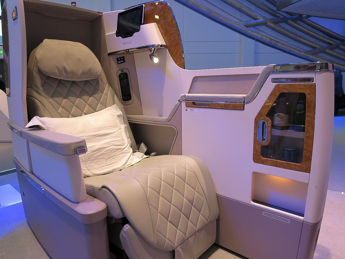 Business Class – A380 Emirates Airlines