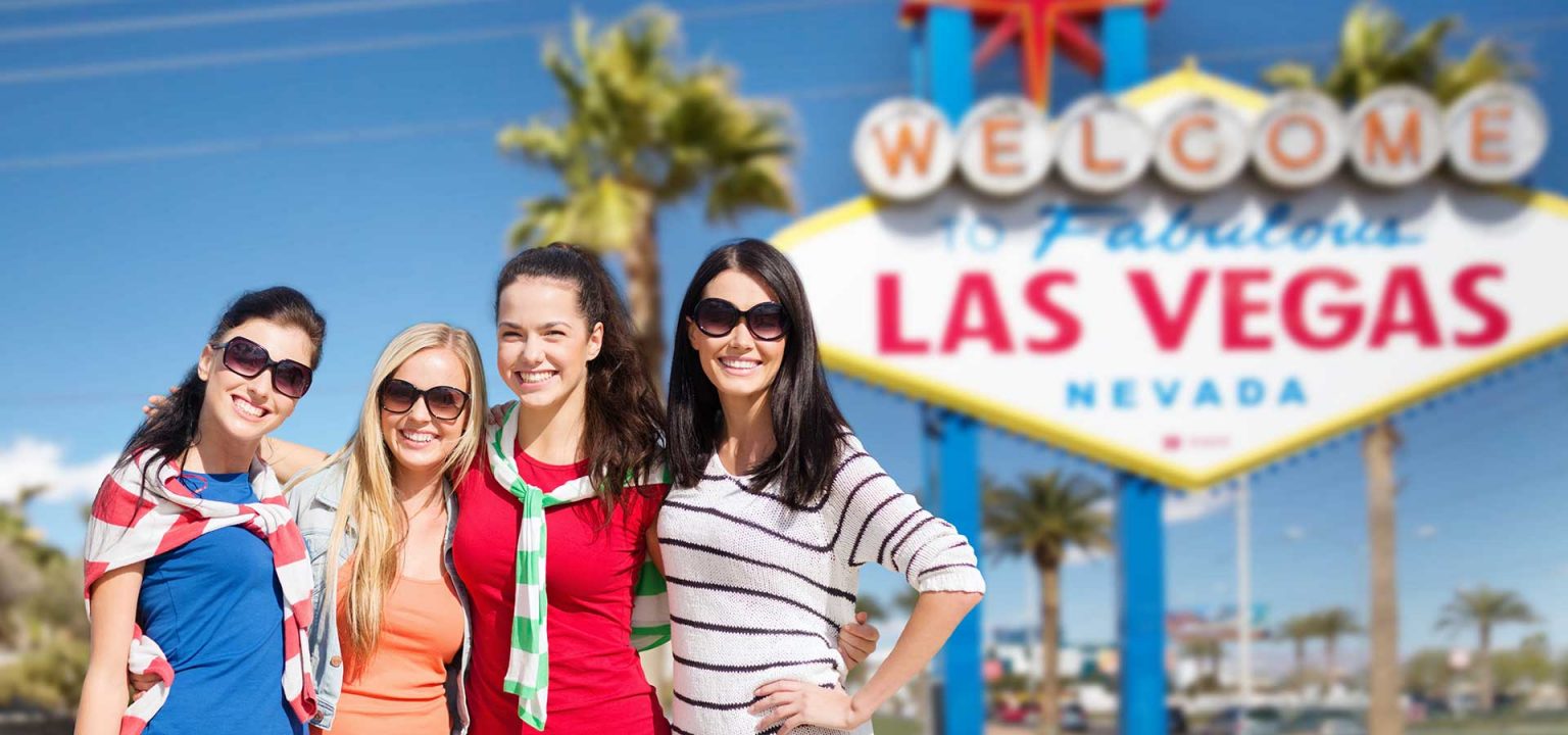 Las Vegas sign background