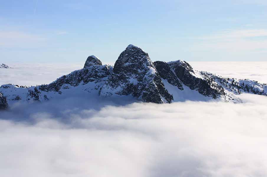 North Shore Mountains, BC, Canada