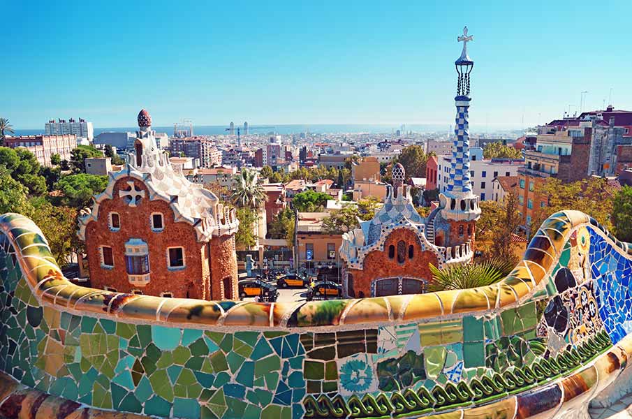 Park Guell in Barcelona